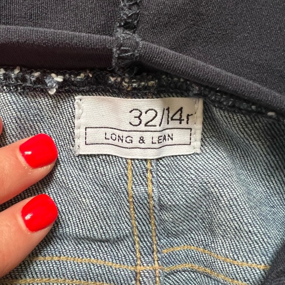 gap maternity long and lean jeans size 14r (T116) - Picture 4 of 8
